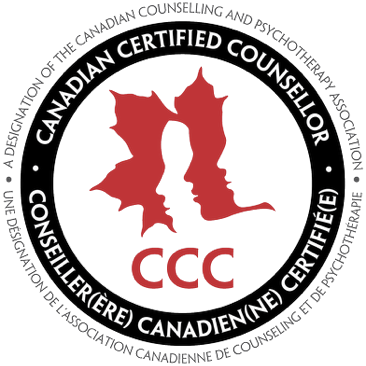 Canadian Certified Counsellor (CCC), a designation of the Canadian Counselling and Psychotherapy Association
